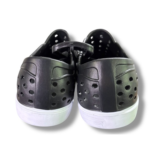 NEW London Fog Bately Mens Black Perforated EVA Slip On Water Shoes Size 9M - Picture 12 of 14